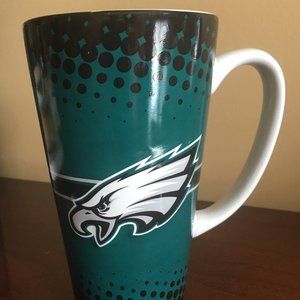 2012 Philadelphia Eagles NFL team 6" Tall Ceramic Coffee Tea Mug Boelter Brands